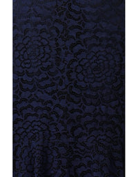 Affair Of Honour Dress - Navy Lace