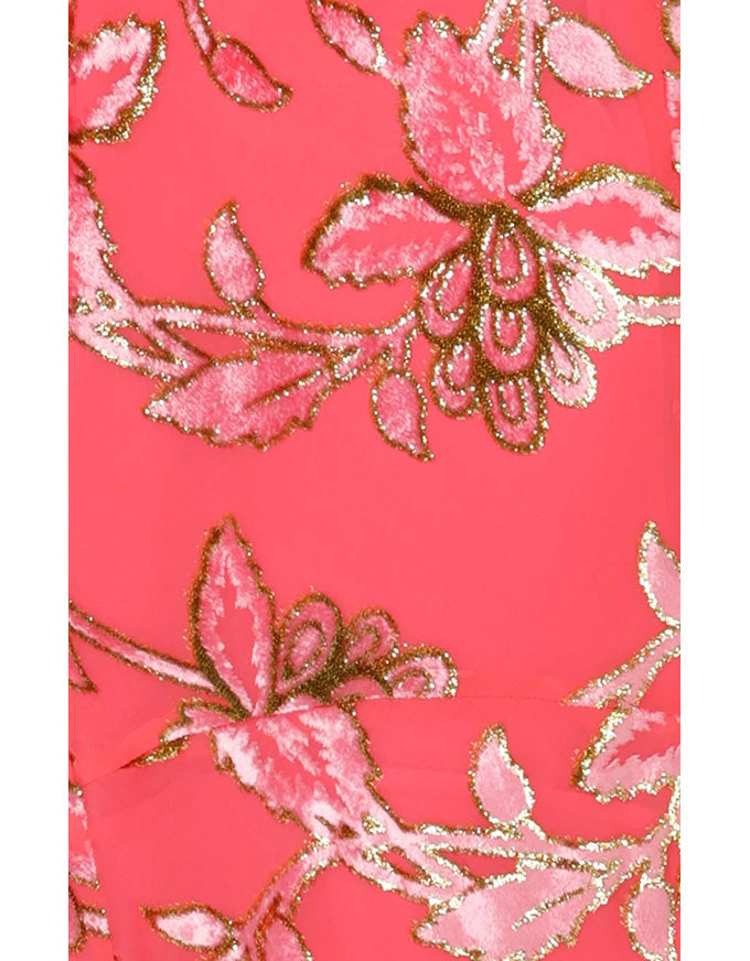 Aurelius Dress Watermelon Gold