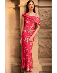 Aurelius Dress Watermelon Gold