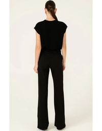 Bubble Knit Top Black