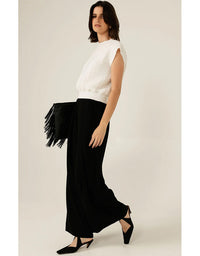 Bubble Knit Top Ivory