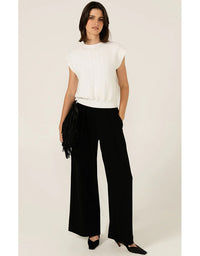 Bubble Knit Top Ivory