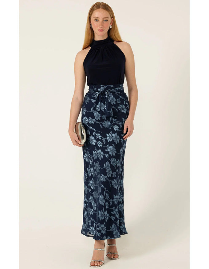 Eliza Skirt Navy Blue