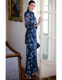 Eliza Skirt Navy Blue