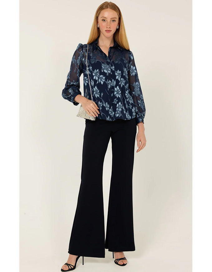 Classic Trouser in Navy - Australian Made