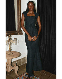 Gala Royale Gown in Black - Australian Made