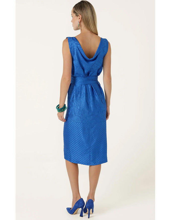 Gentian Reversible Dress Blue