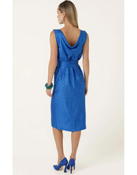 Gentian Reversible Dress Blue
