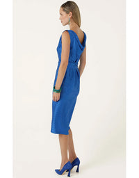 Gentian Reversible Dress Blue