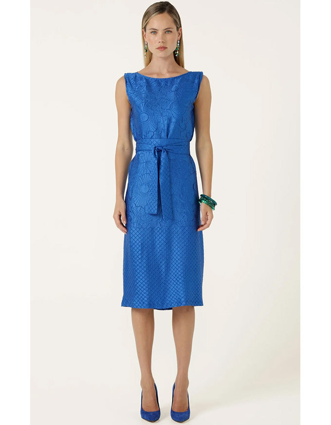 Gentian Reversible Dress Blue