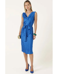 Gentian Reversible Dress Blue