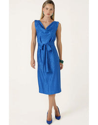 Gentian Reversible Dress Blue