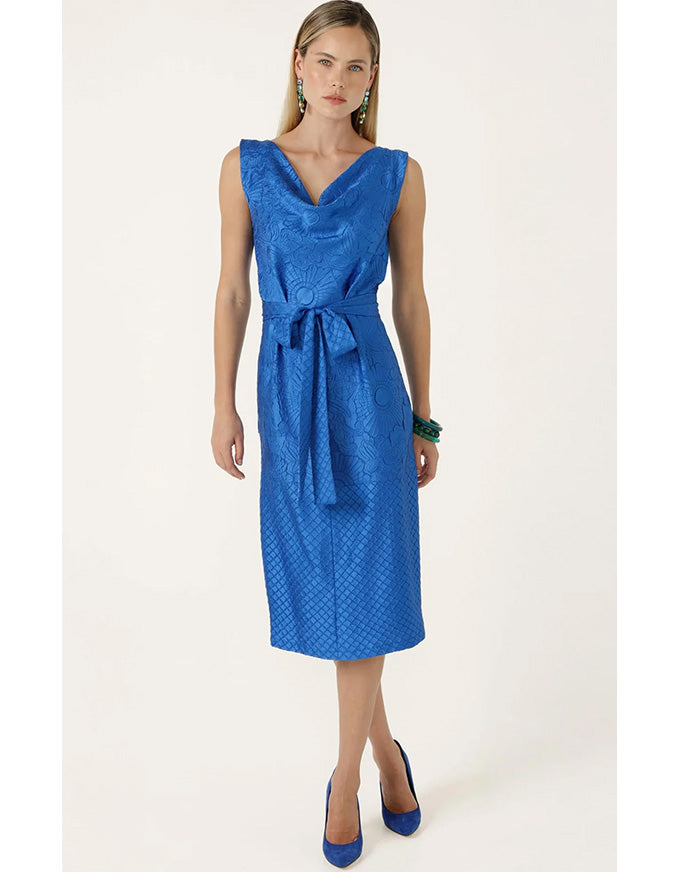 Gentian Reversible Dress Blue
