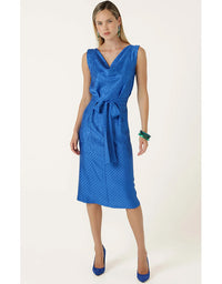 Gentian Reversible Dress Blue