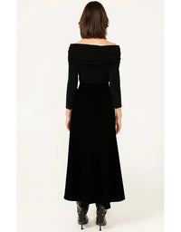 Angie A-Line Skirt Black - Australian Made