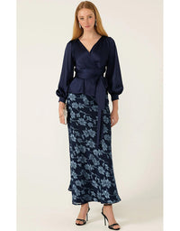 Eliza Skirt Navy Blue