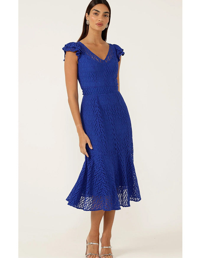 Sienna Sunset Dress Marine Lace