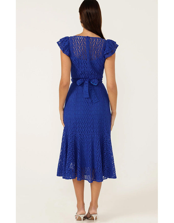 Sienna Sunset Dress Marine Lace