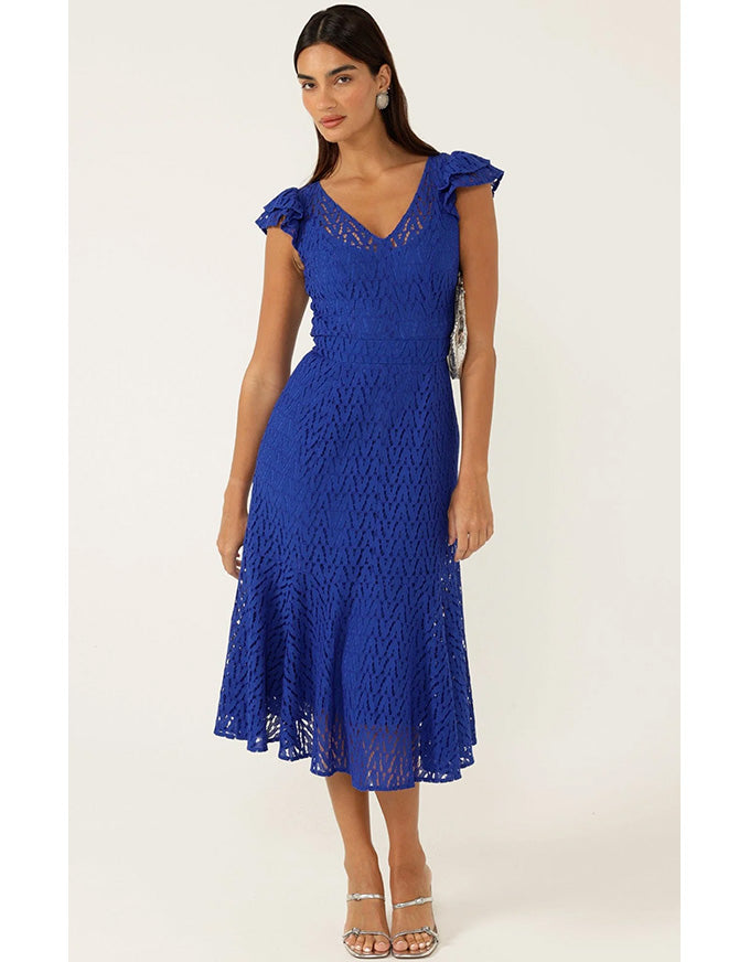 Sienna Sunset Dress Marine Lace