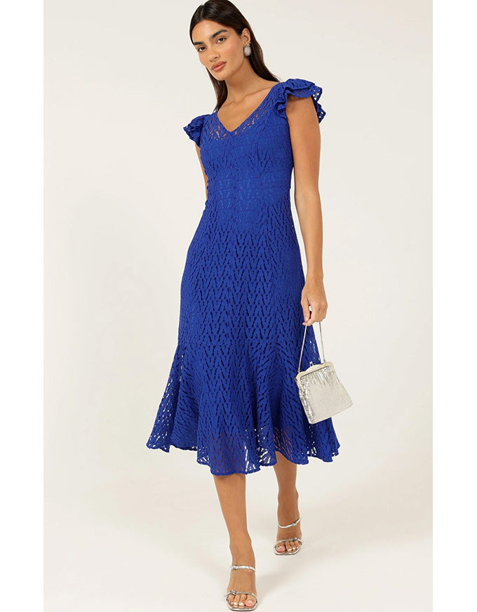 Sienna Sunset Dress Marine Lace