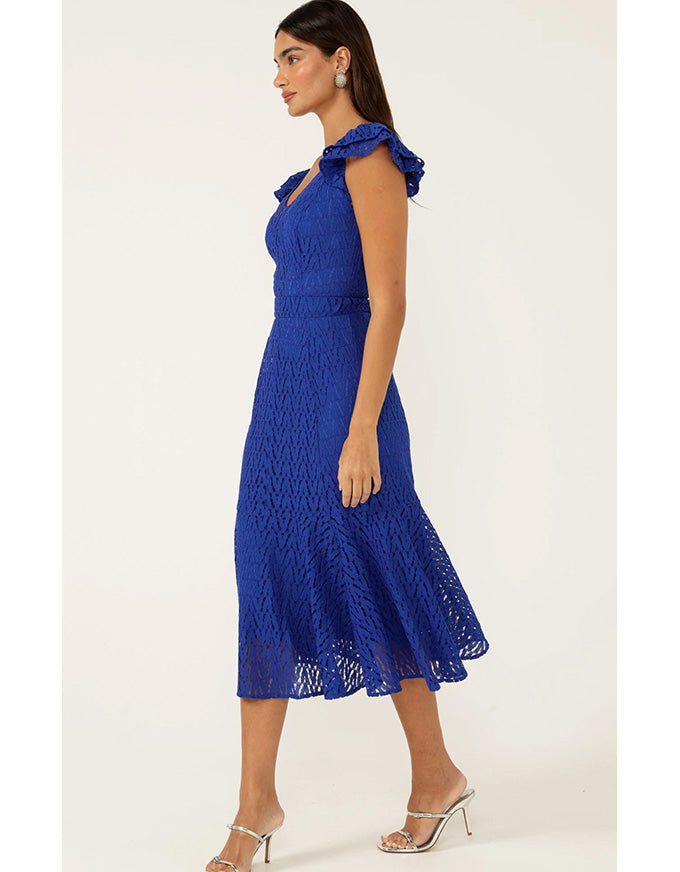 Sienna Sunset Dress Marine Lace