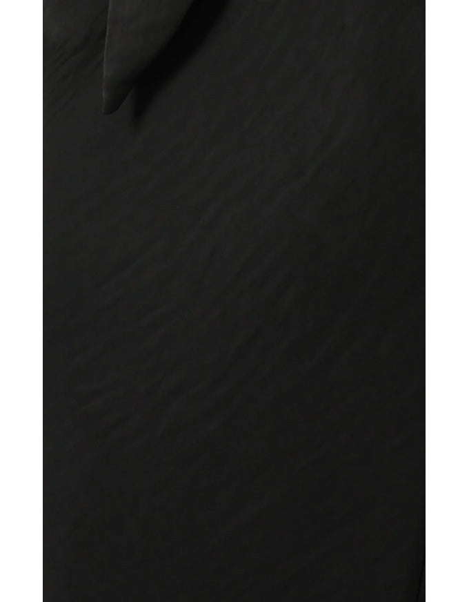 Sigrid Bias Dress Black - Australian Made