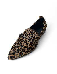 La femme plus Leopard Pony Camel