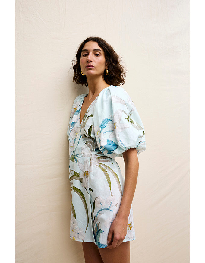 Lailah Wrap Dress Portofino