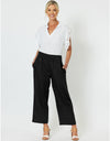 Lara Wide Leg Pant Black