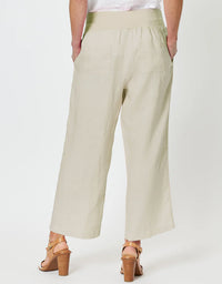 Lara Wide Leg Pant Natural