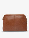 Burbank Crossbody Large Tan Pebble