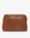 Burbank Crossbody Large Tan Pebble
