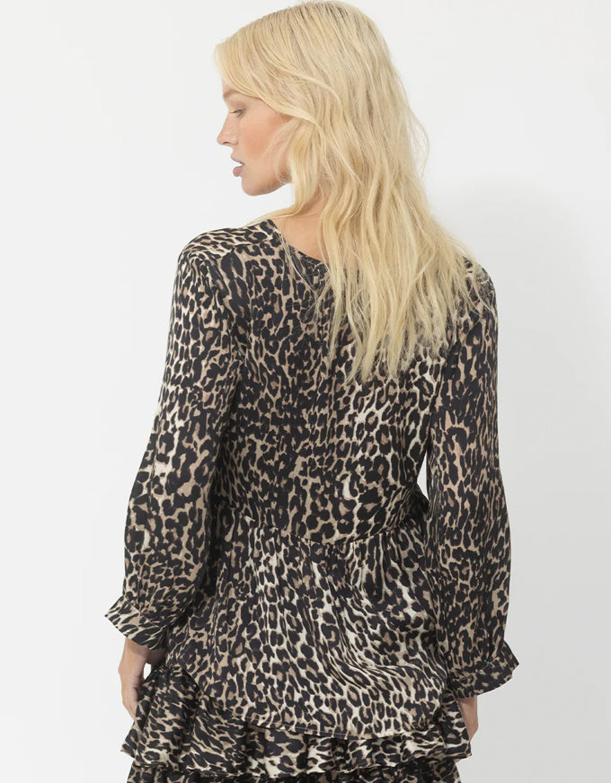 Leopard Print Blouse