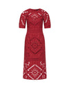 Letitia Midi Dress Garnet