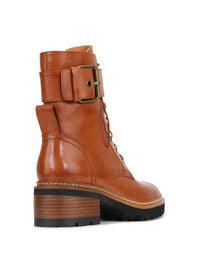Line Boot Brandy Leather