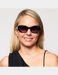 Macey Sunglasses Black Smoke