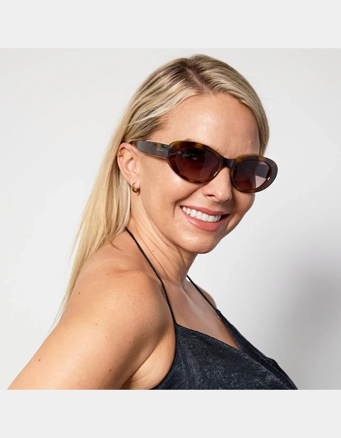 Macey Sunglasses Tortoiseshell Brown