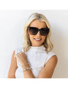Mackenzie Sunglasses Ombre Plum Brown