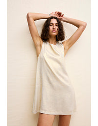 Luca Dress Gold Lustre