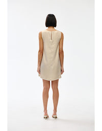 Luca Dress Gold Lustre