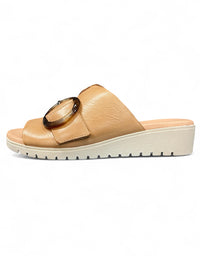 Madelle Sandals Tan Leather