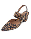 Magaly Heels Camel Leopard Suede