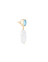 Blue Topaz Keshi Drops