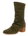 Mizzly Boots Olive Suede