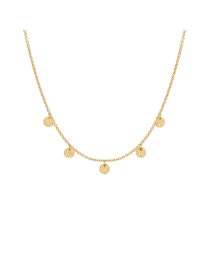 Grace Choker 18KT YG Plate