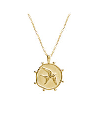 Freedom Necklace 18KT YG Plate