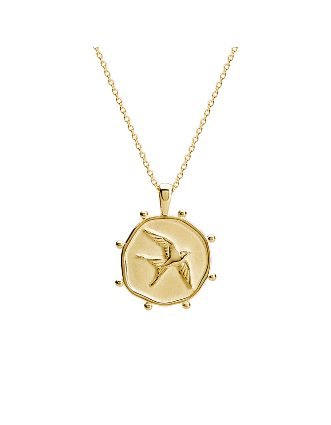 Freedom Necklace 18KT YG Plate