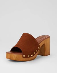 Harmoni Heels - Brown Suede