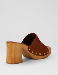 Harmoni Heels - Brown Suede