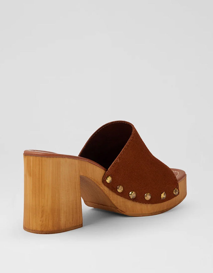 Harmoni Heels - Brown Suede